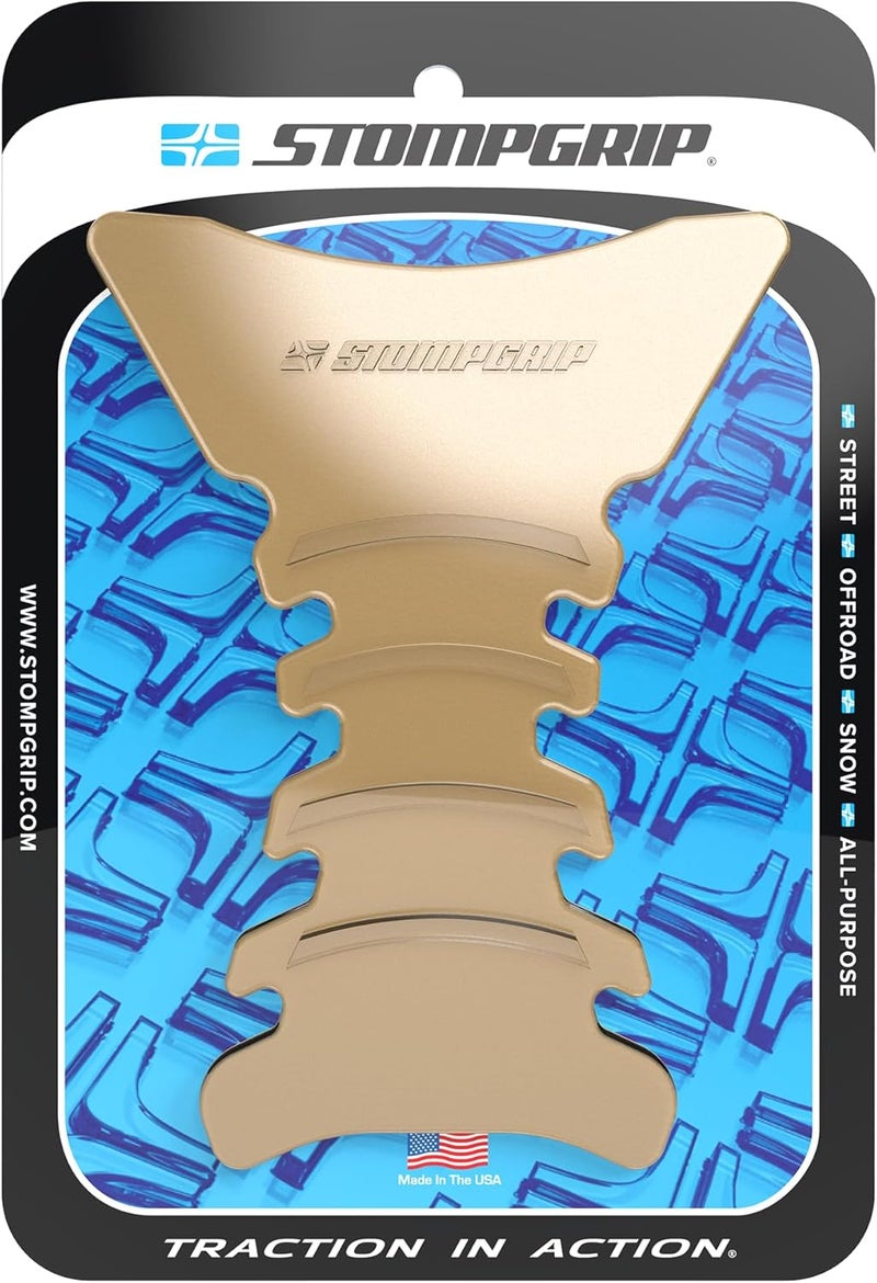 Stompgrip Premium Motorcycle Tank Protector | Spine | Stock Collection | 3D Design | Universal Fit | Clear - Image 2
